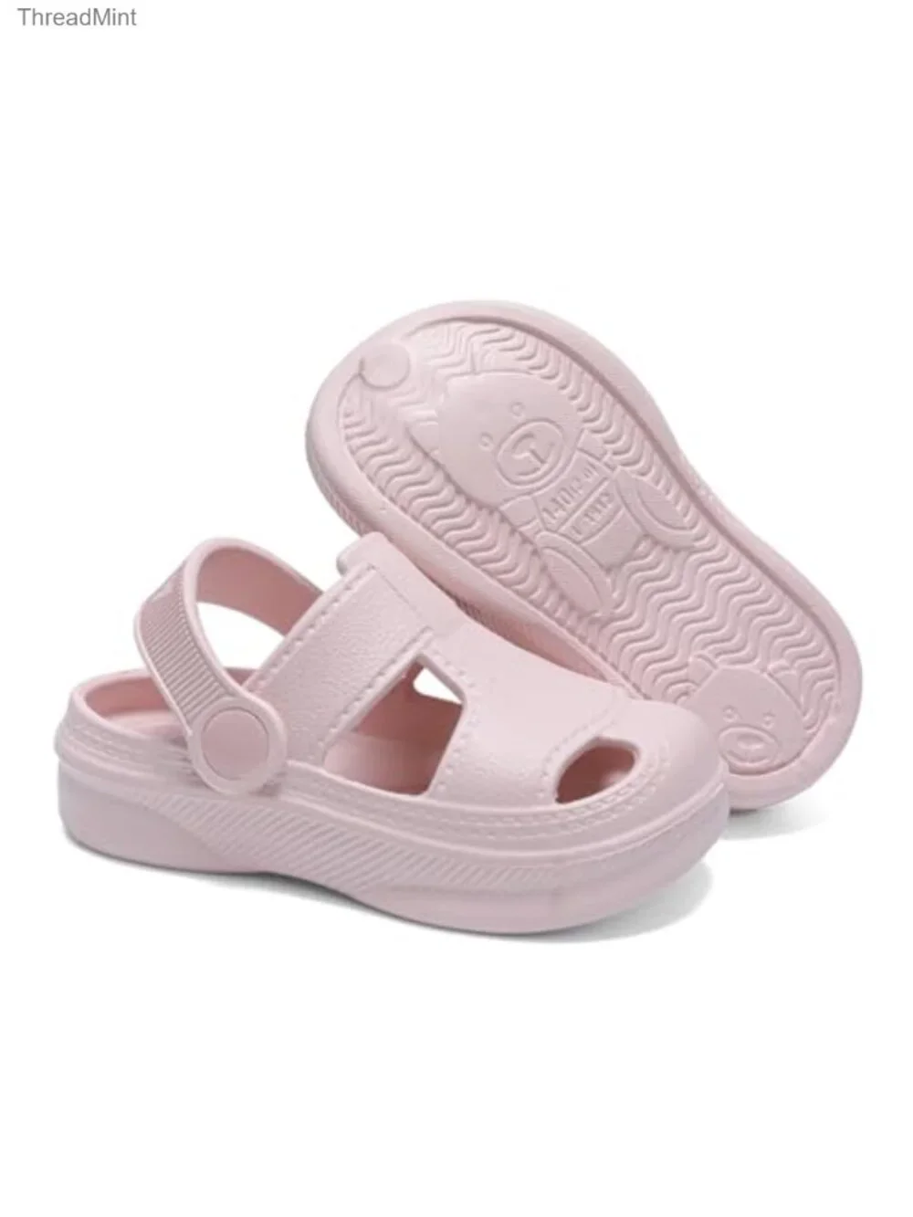 Baby Boys Girls Soft Anti-Slip Closed Toe Summer Sandals EVA Lightweight Clogs